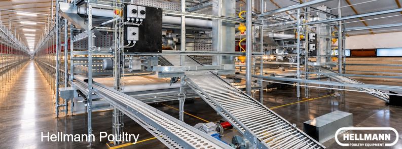 Hellmann Poultry Volieren Systeme