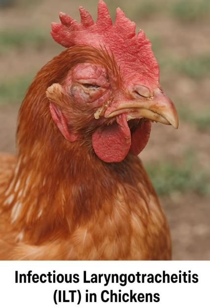 Респираторное заболевание у кур 