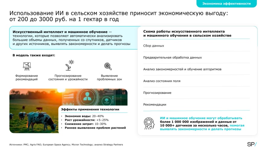 Цифровые технологии в сельском хозяйстве