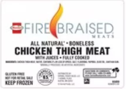 Hormel, отзыв куриных продуктов